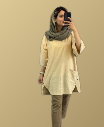 تصویر از شومیز جلوبسته لنین